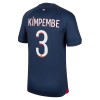 Paris Saint-Germain 2023-24 Kimpembe 3 Hjemme - Herre Fotballdrakt